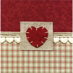 Interrupteur décoré accroche coeur - Interrupteur simple