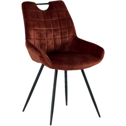 Chaise dina - Rouille