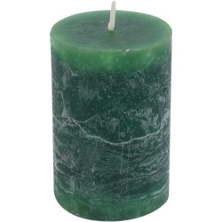 Bougie cylindrique 5x7cm - Vert