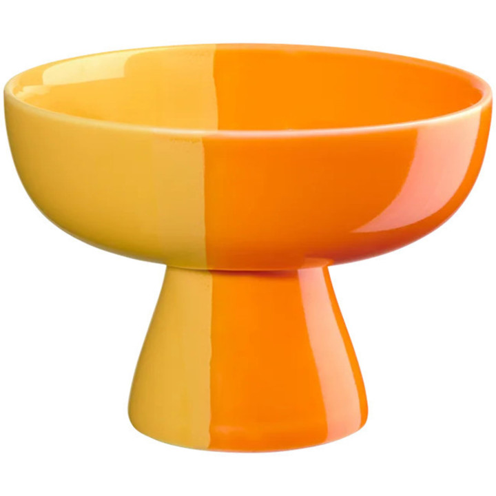 Coupe sur pied orange