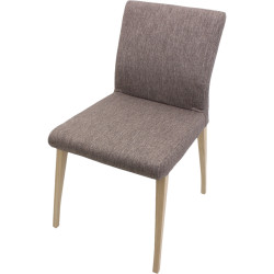 Chaise déhoussable en tissu pure - Hip hop cacao