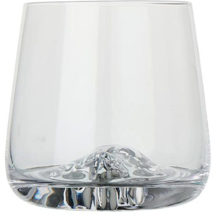 Set de 4 verres moulé montagne