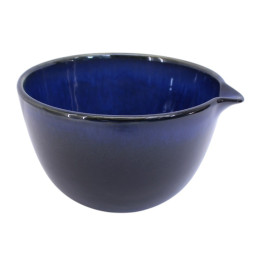 Saladier bec verseur grand bleu