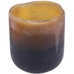 Photophore effet givre brun - 7.5x8.5