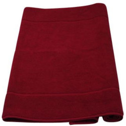 Tapis de bain Eponge uni - Rouge castille | 50x80