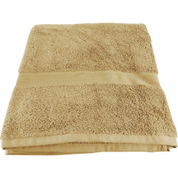 Drap de bain Eponge uni - Taupe