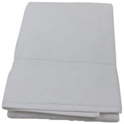 Drap de bain Eponge uni - Blanc