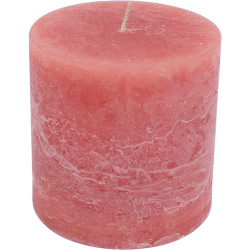 Bougie cylindrique 10x10cm - Pamplemousse