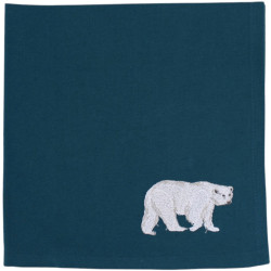 Serviette de table Spitzberg - Emeraude