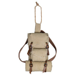 Petit sac a dos a suspendre - Ecru