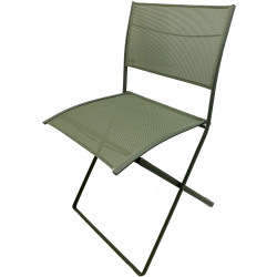 Chaise pliante assise batyline plein air - Romarin