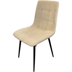 Chaise pied métal manta - Sable